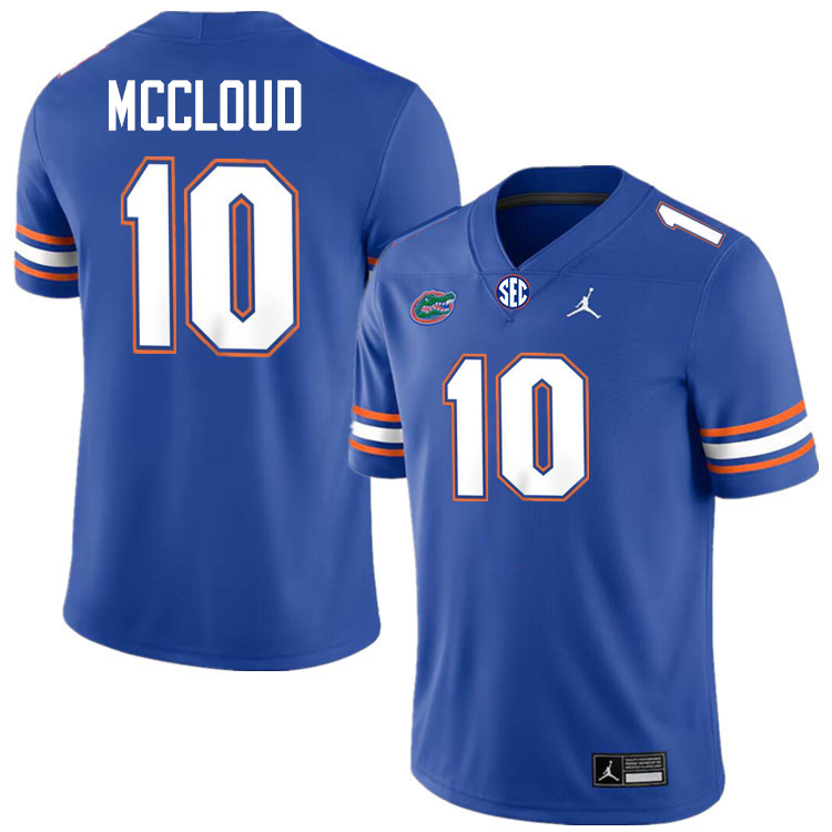 Jeramiah McCloud Florida Jersey,Florida Gators #10 Jeramiah McCloud Uniforms,Jersey Youth-Royal